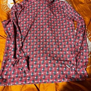 BURLEBO Red and Blue Checkered Shirt